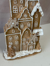 Snowed Gingerbread House