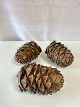 Brown Resin Pinecone