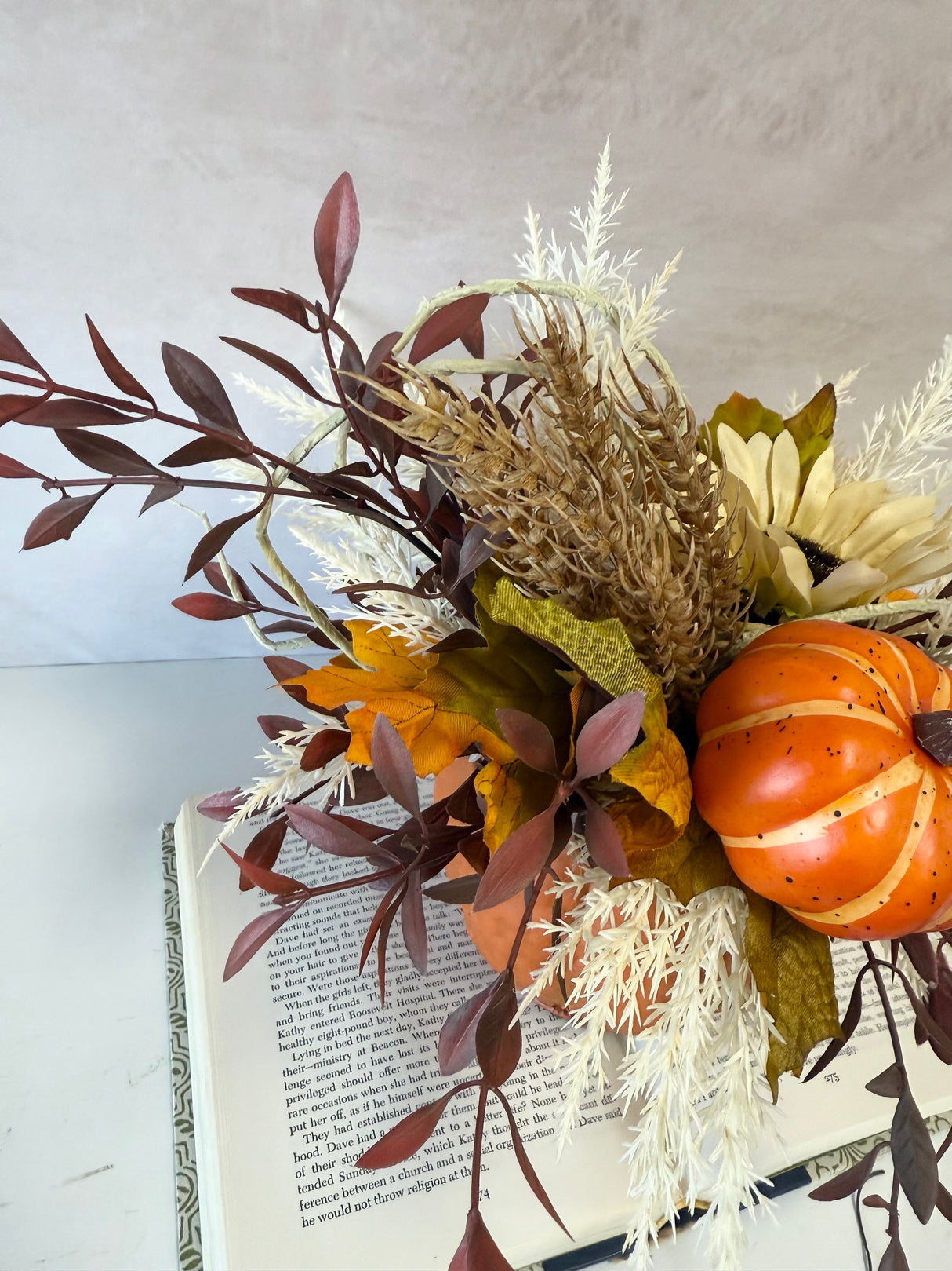 13" Golden October Centerpiece