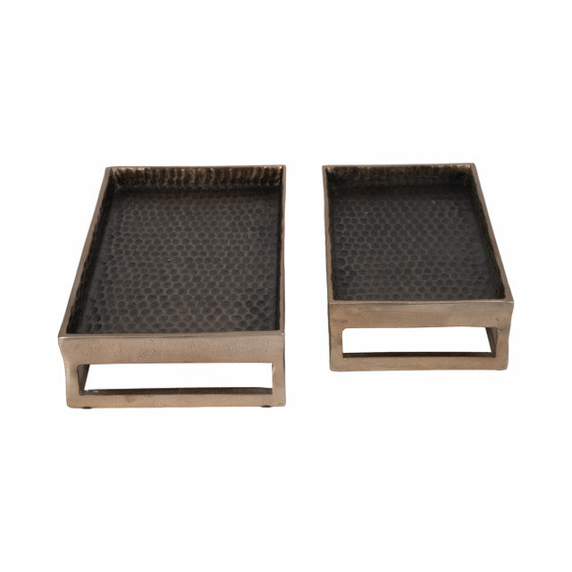 Relica Hammered Trays- 2 Sizes