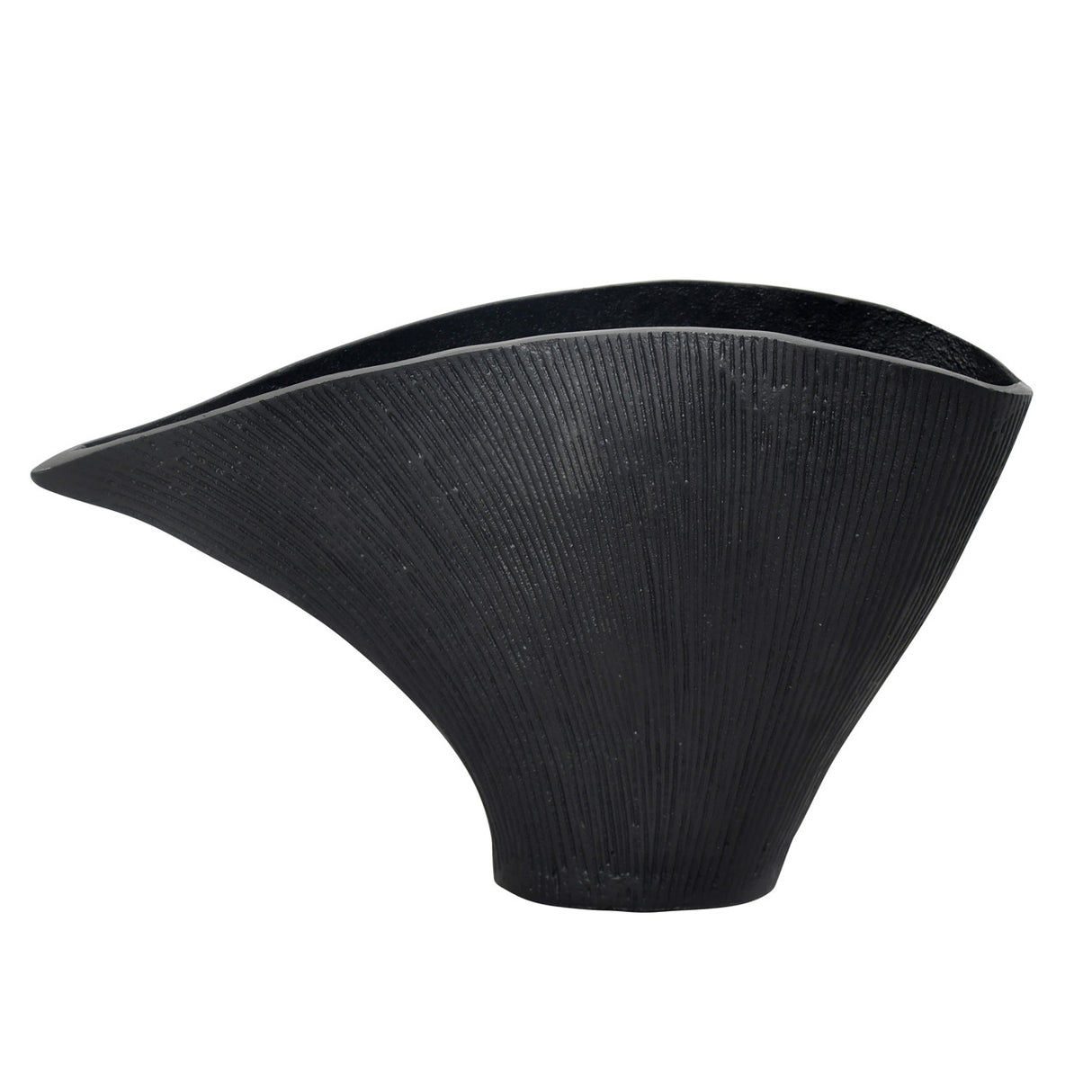 Cornith Black Vase