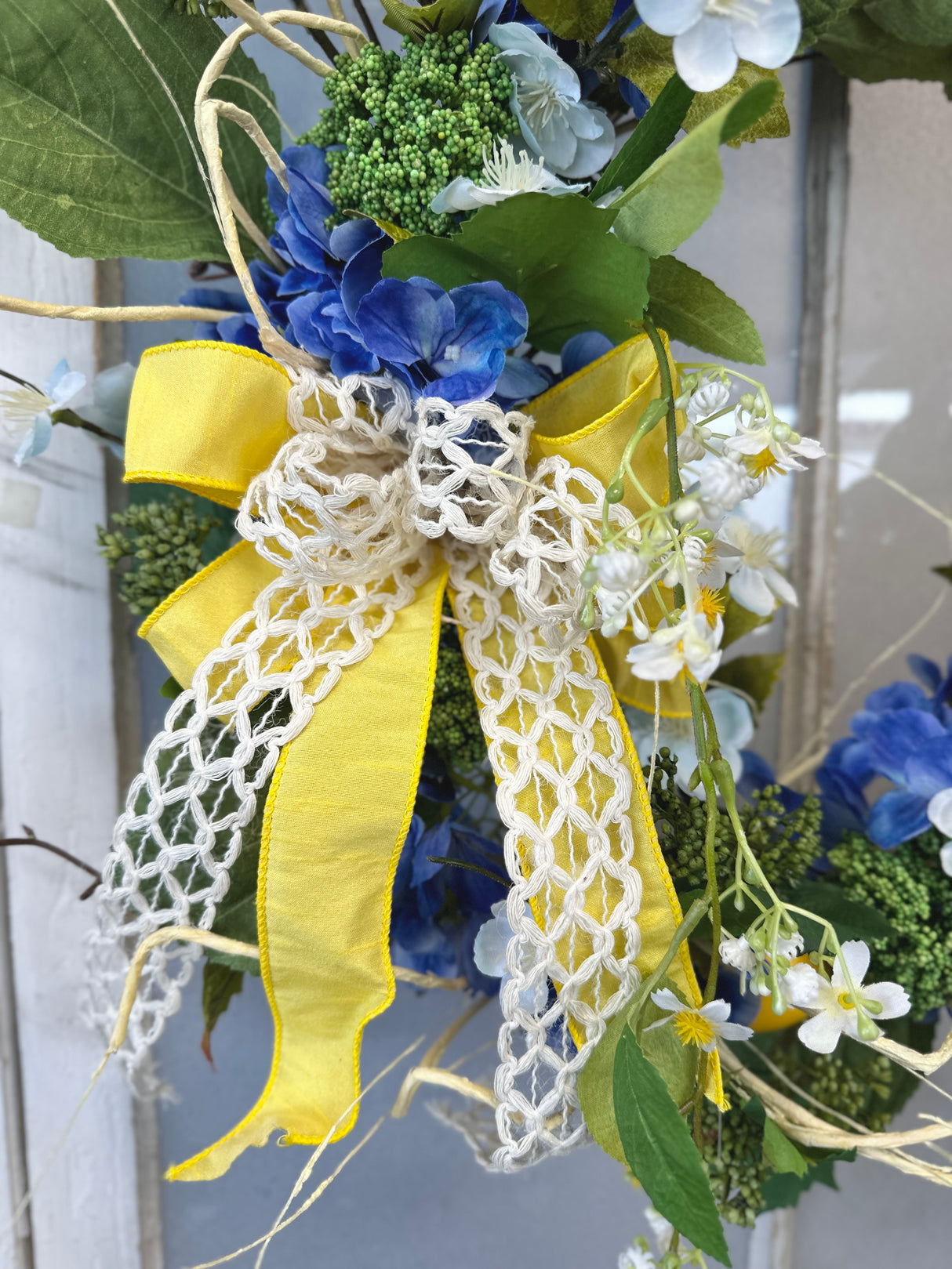 22" Lemon Drop Wreath