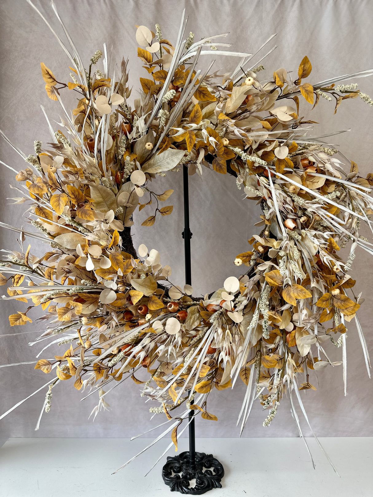 36" Bay Leaf Pod Wreath
