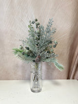 25" Silver Sparkle Drop-In