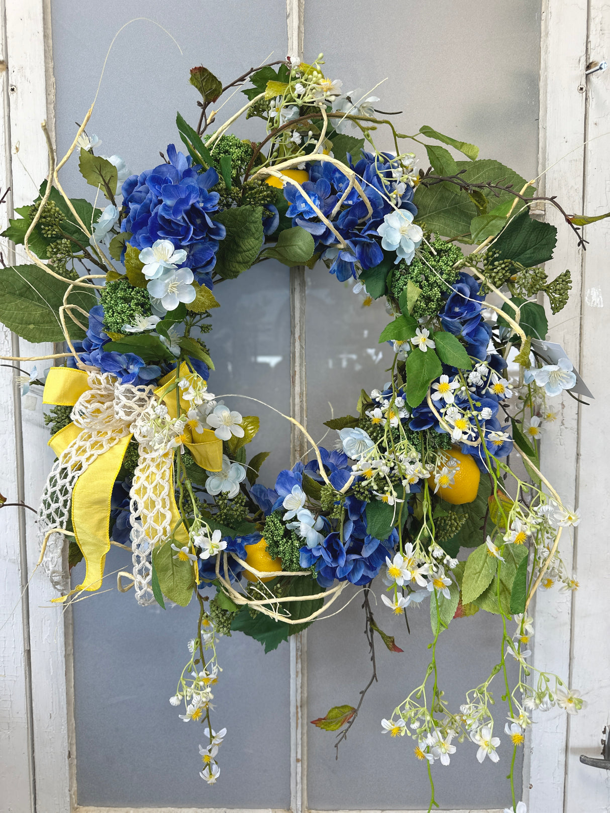22" Lemon Drop Wreath