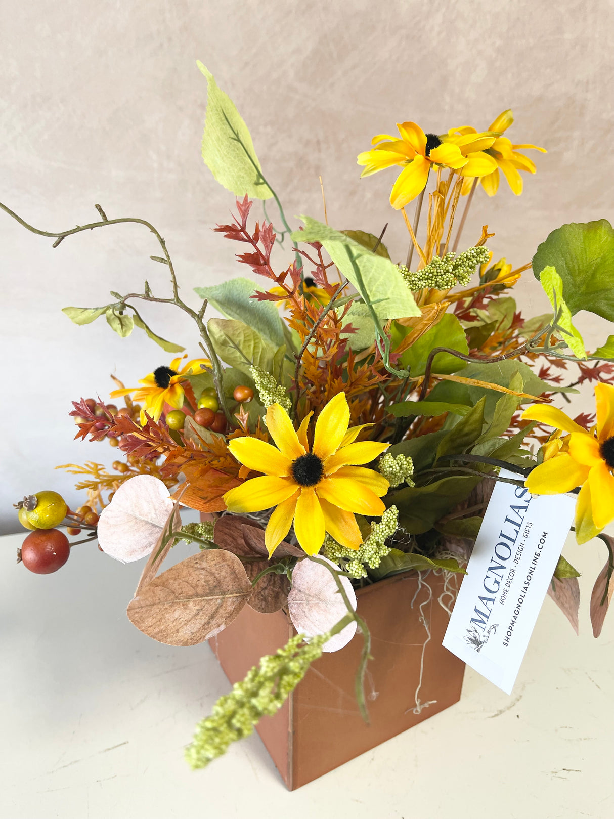 15" Autumn Joy Centerpiece