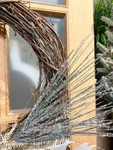 29" Winter Lodge Charm Wreath