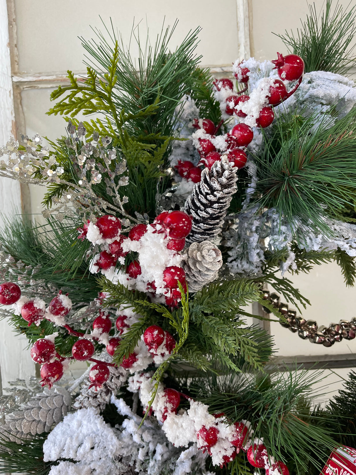 24" Jingle Berry Wreath