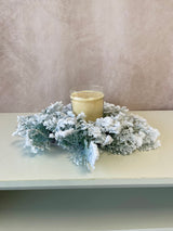 Snow Cedar Candle Ring