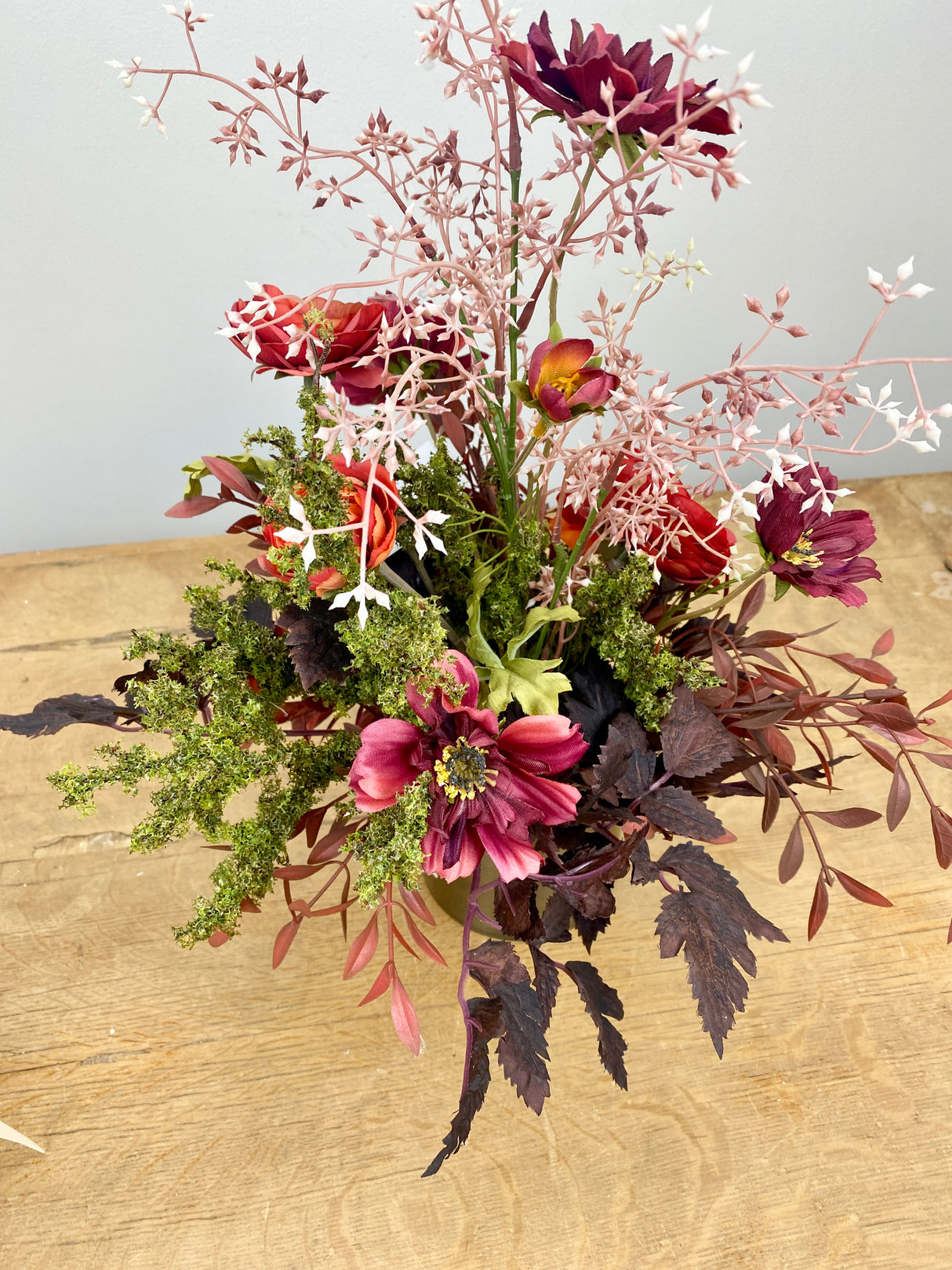 18" Flower of Fall Centerpiece