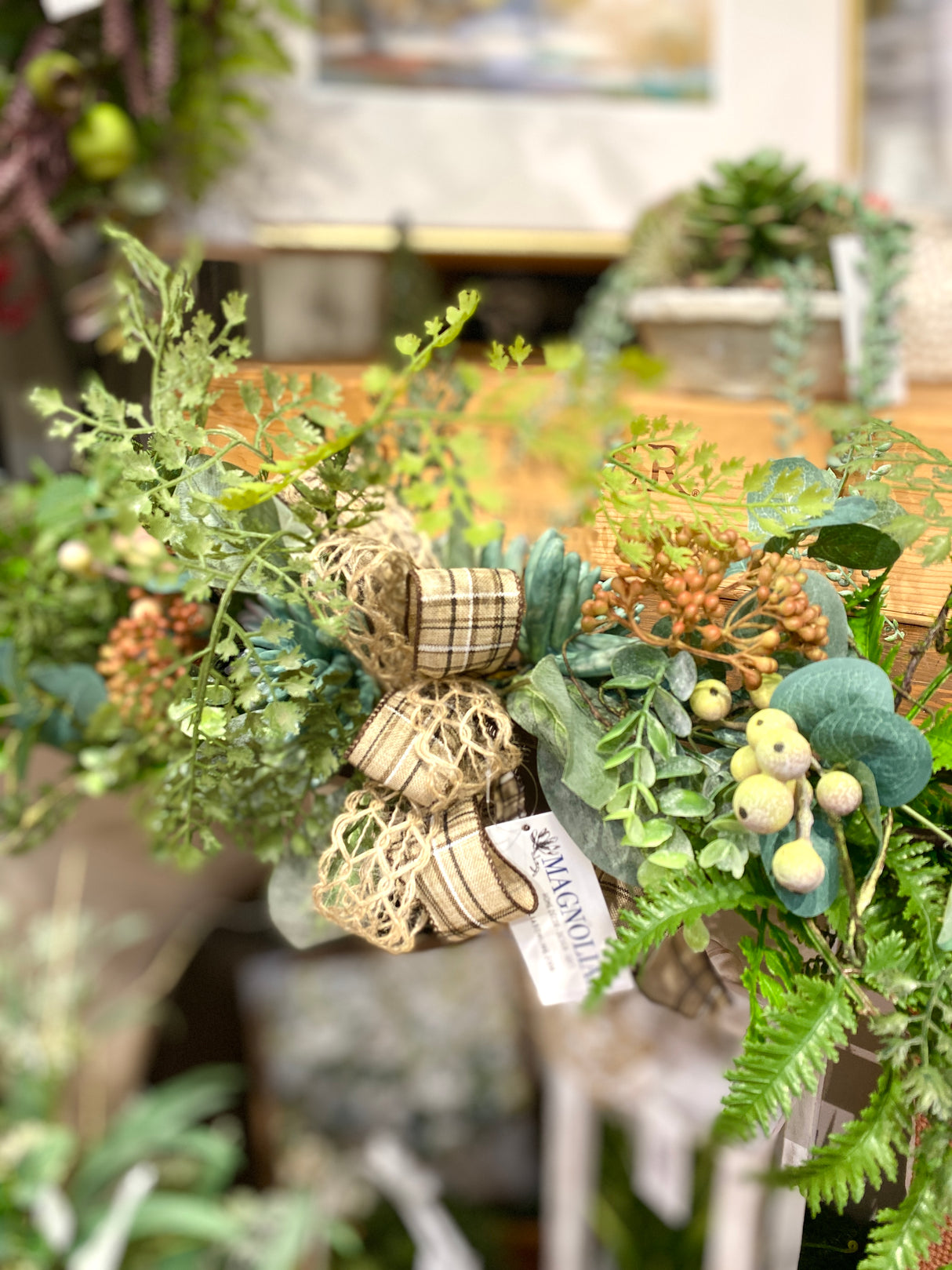 31" Nature's Majesty Swag