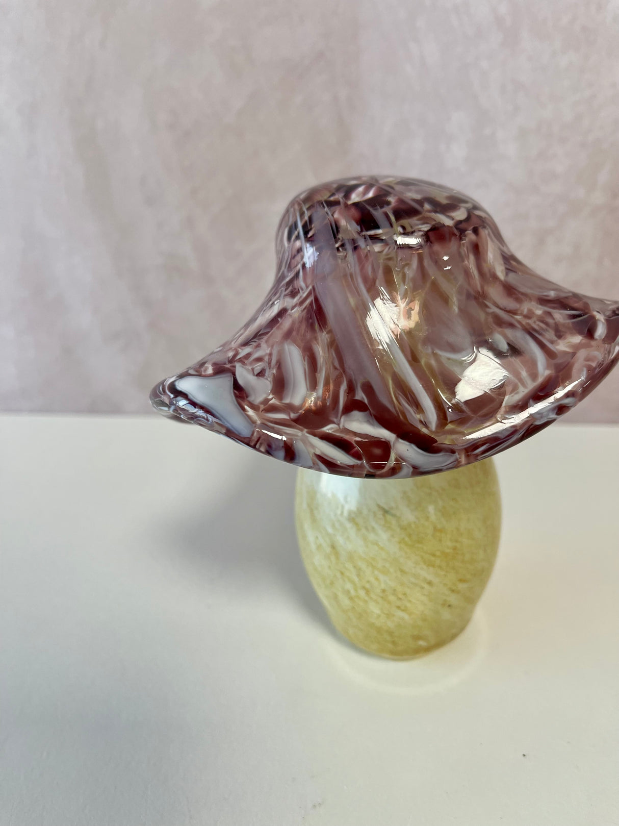 Purple Enchanted Glass Mushroom - 2 sizes