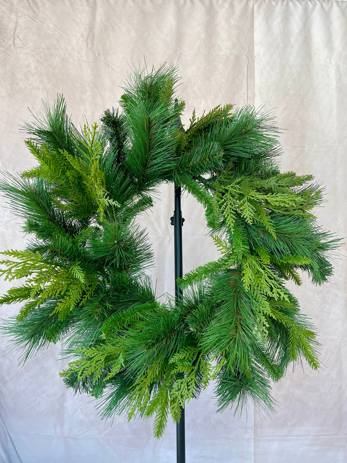 Bristol Pine Real Touch Evergreen Wreath