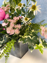 32" Pretty In Pink Porch Pot