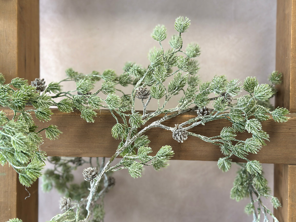 72" Bright Ming Pine Garland