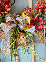 27" Rustic Fall Wreath