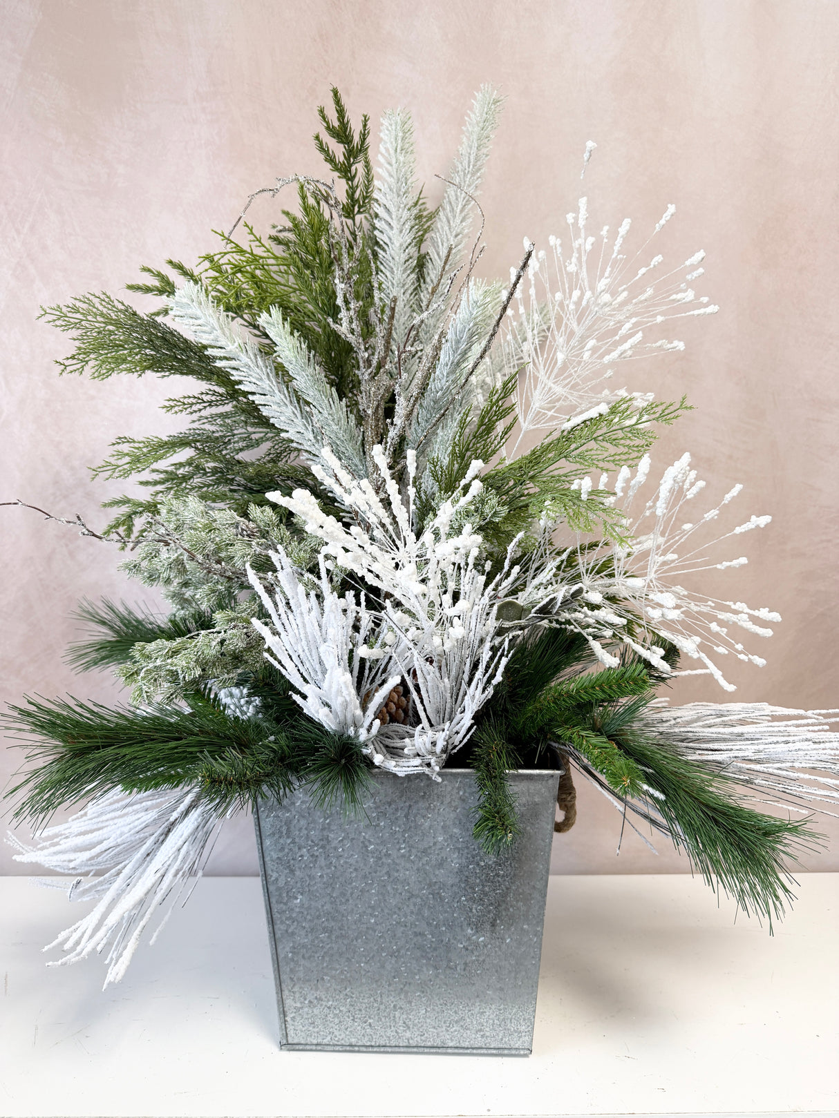 Frosted Silhouette Large Porch Pot Kit