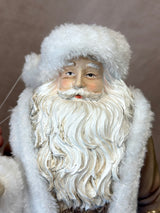 Guilded Resin Santa