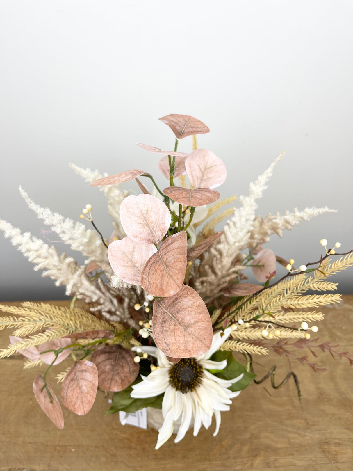 17" Beige and Beautiful Centerpiece