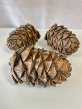 Brown Resin Pinecone