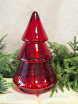 Ronda Red Glass Tree