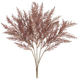 Muted Plum Dried-Look Grass Bush