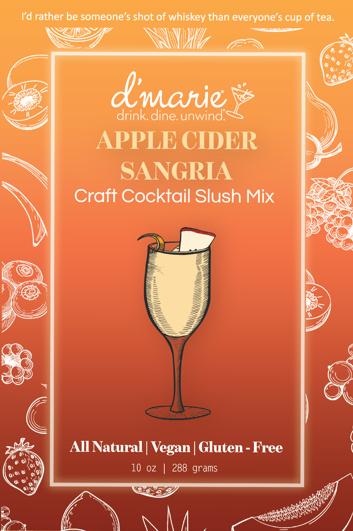 Apple Cider Sangria Slush Mix