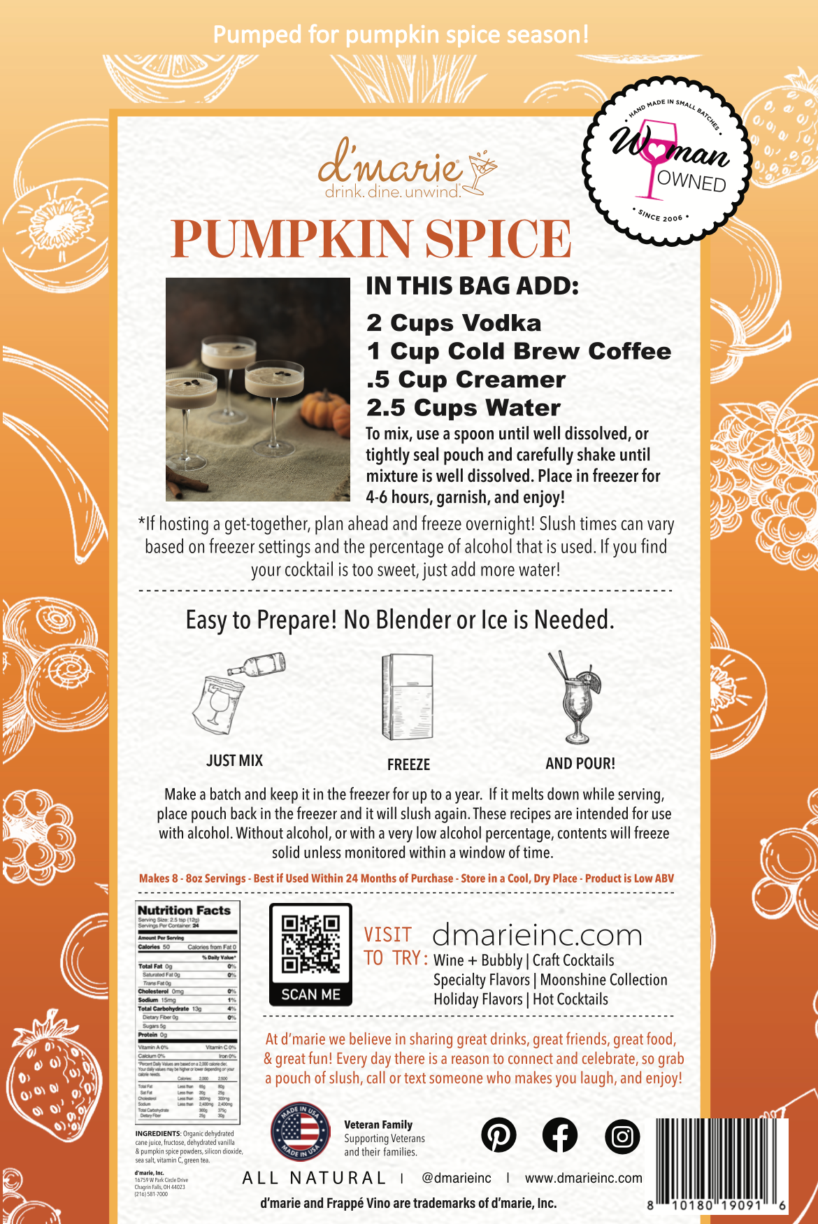 Pumpkin Spice Slush Mix