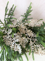 Soft Champagne Sequin Bendy Fern Spray