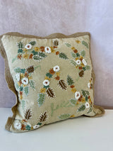 All Over Fall Leaves Pillow