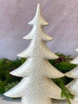 Christmas Porcelain Tree Set of 2