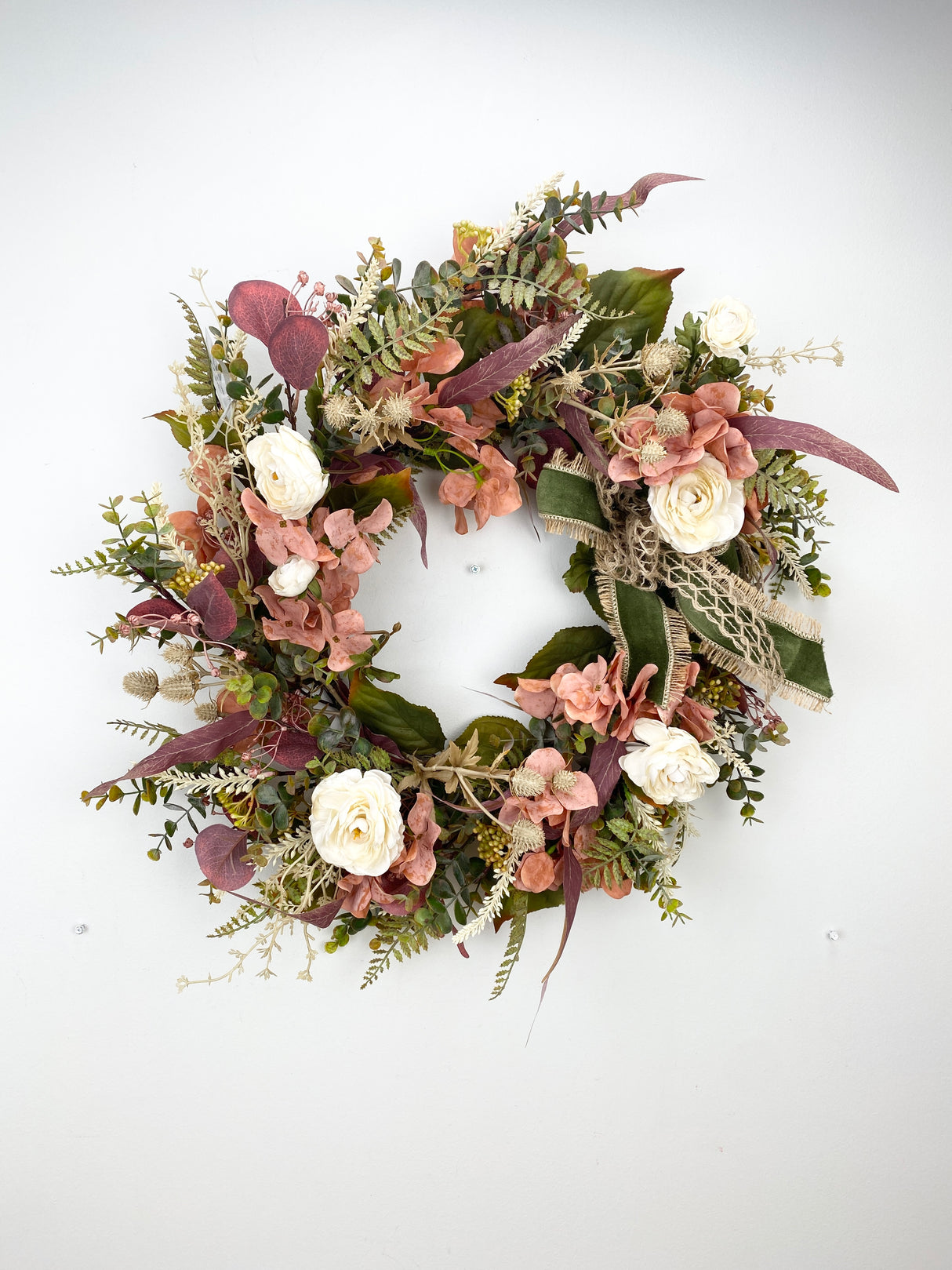 23" Moody Mist Wreath