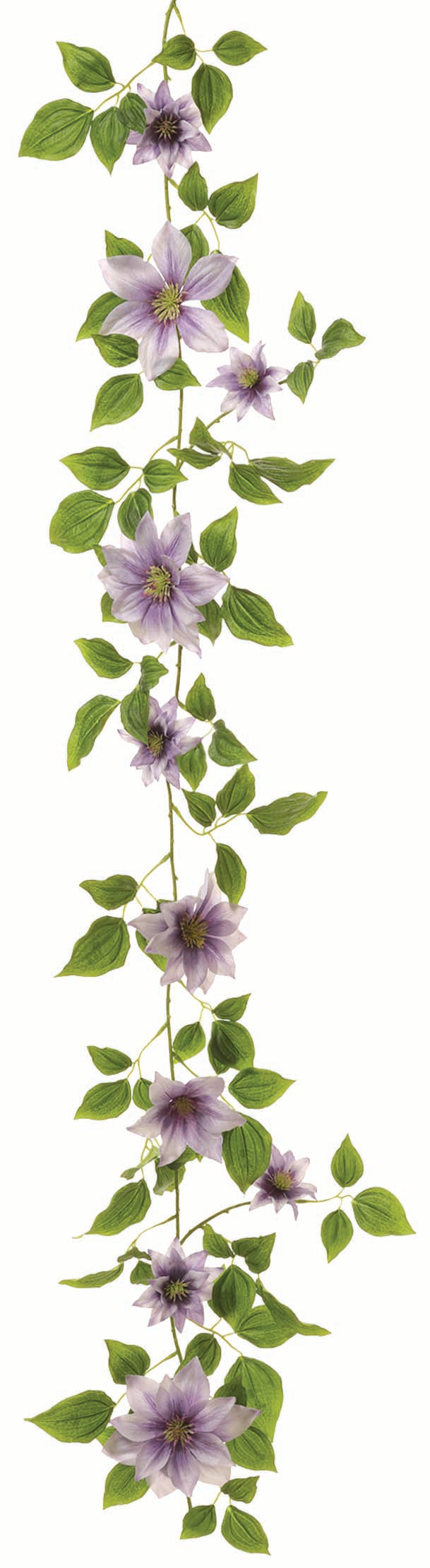 Lavender Clematis Garland