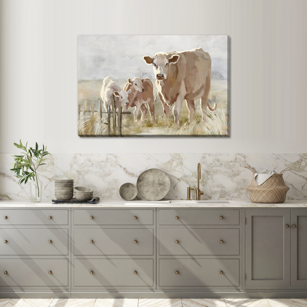 Pasture Family Art -Pickup Only