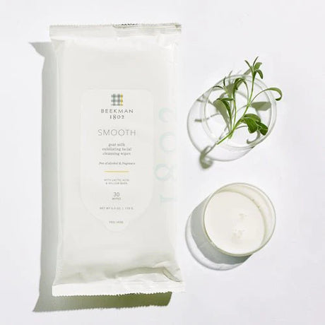 Smooth Lactic Acid & Willow Bark Facial Cleansing Wipes