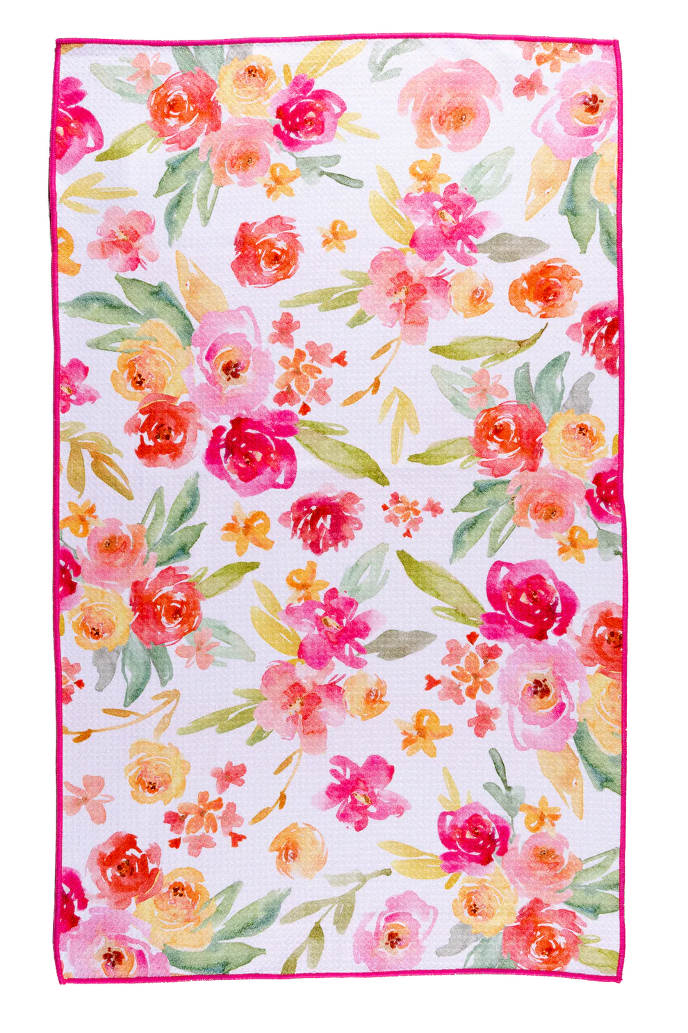 Painted Petals Reversible Towel