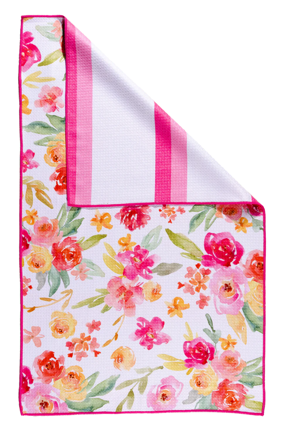 Painted Petals Reversible Towel