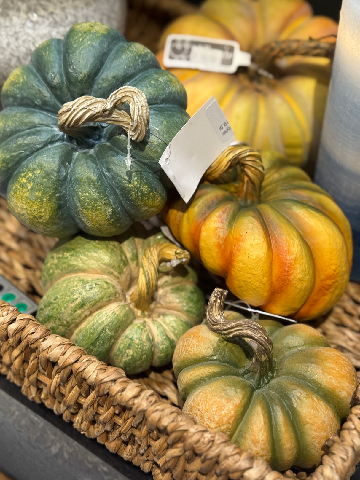 Farm Picked Resin Pumpkin - 4 Styles