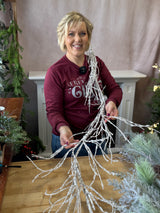64” Snowy Birch Garland