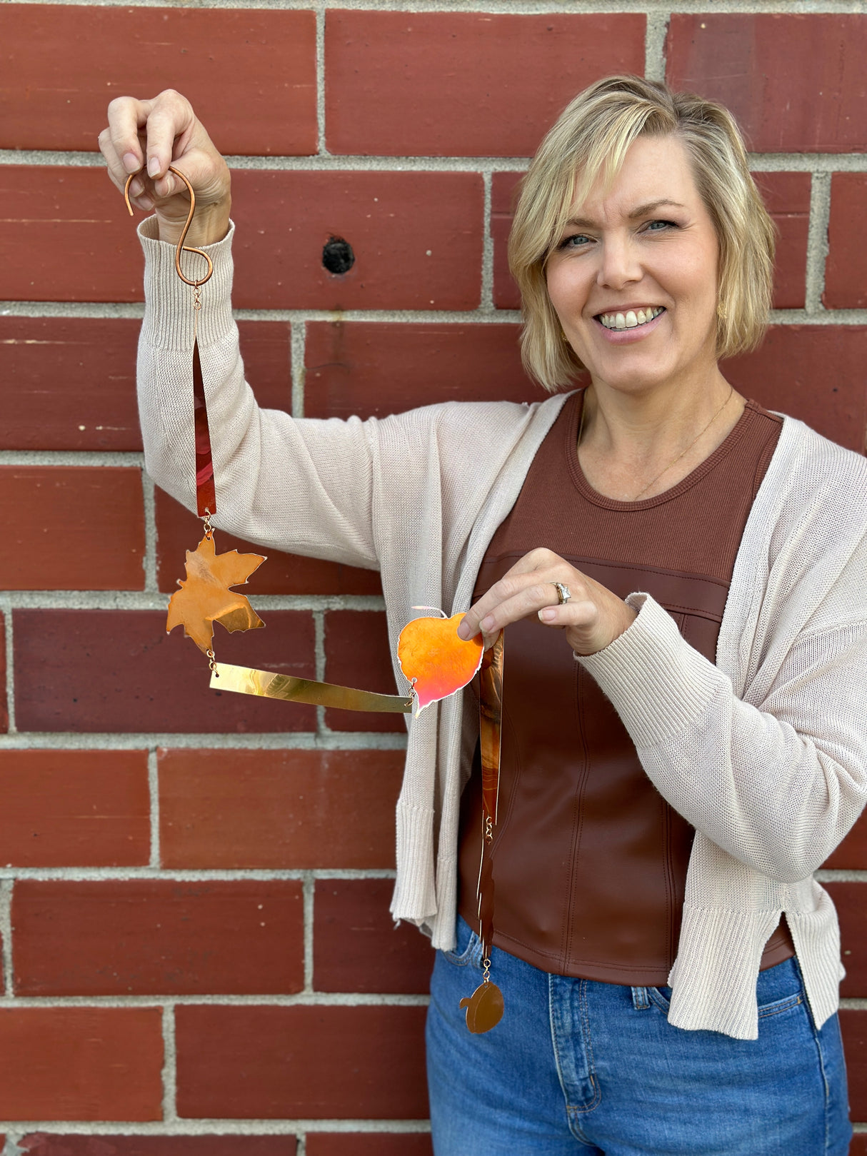 Short Leaf Copper Chain