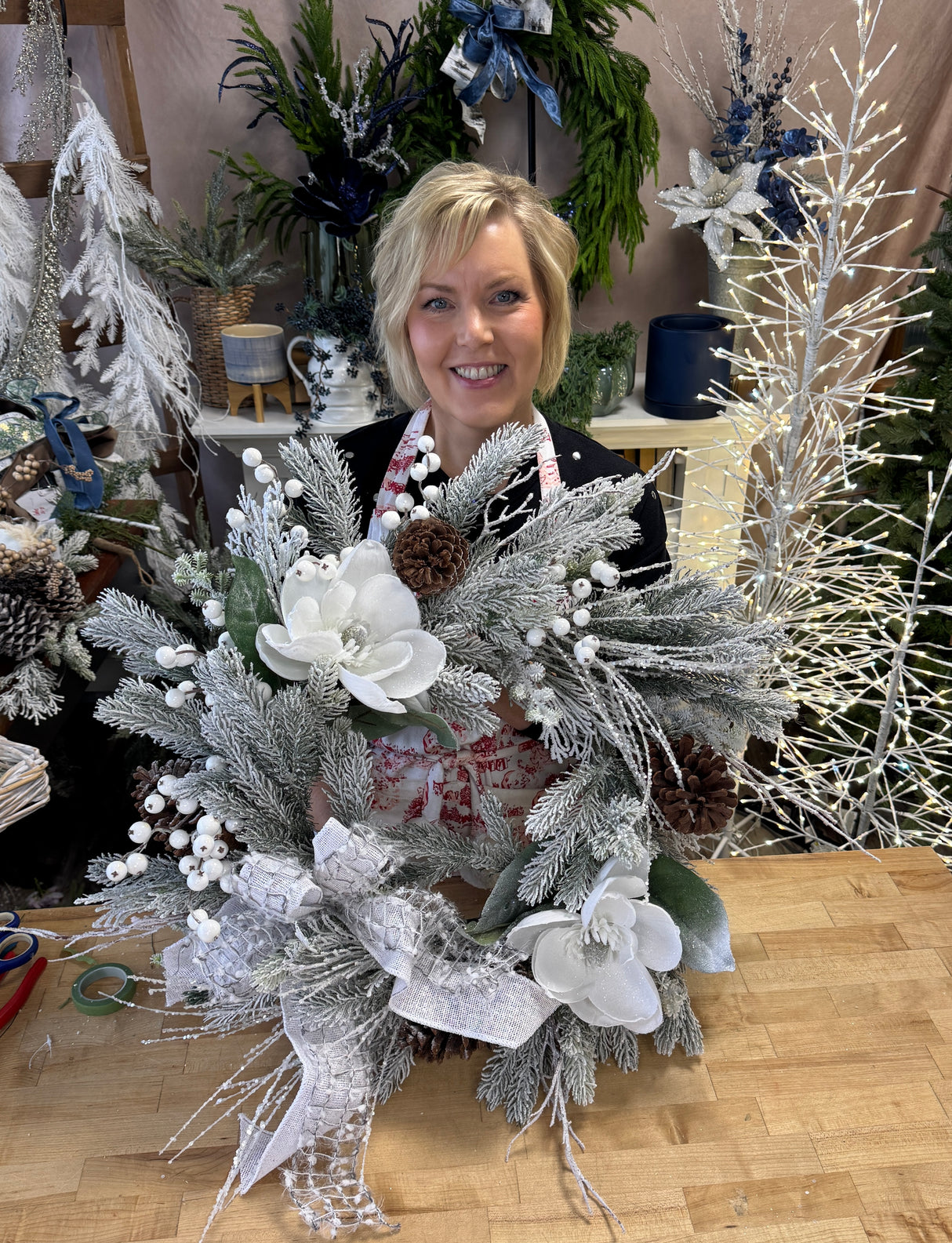 Winter's Edge Wreath Kit