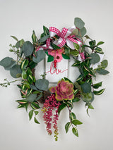 17" Lovely Love Wreath