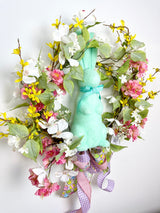 27" Bunny Blossom Wreath