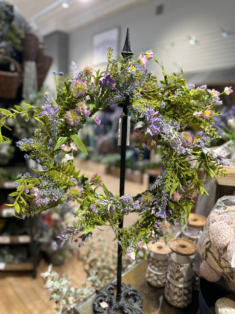 Lavender & Wildflower Wreath