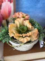 12" Hidden Frog Centerpiece