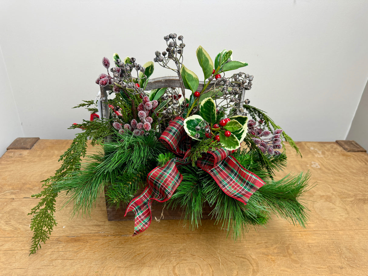 22" Winter Wishes Basket