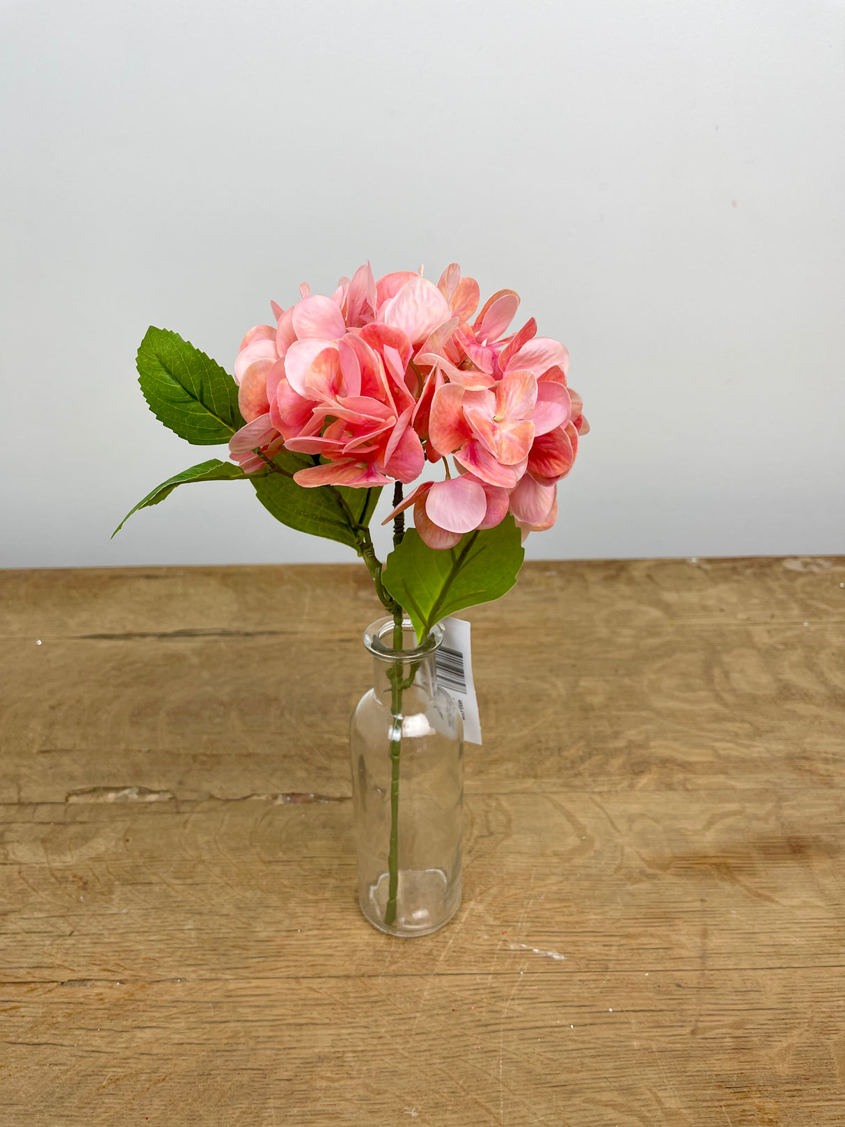 Coral Real Touch Hydrangea Pick