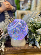 Shimmer Ornament LED Water Globe