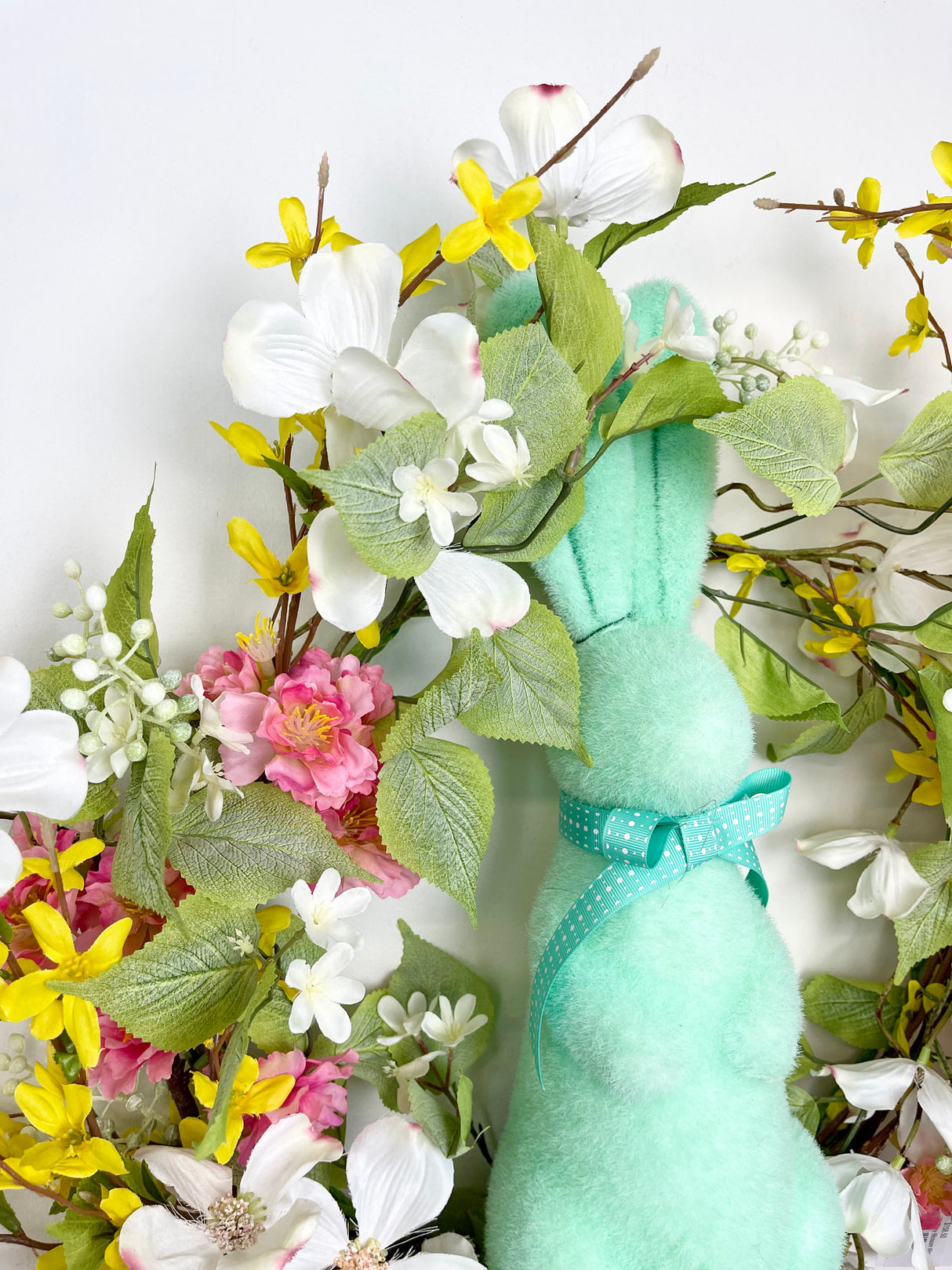 27" Bunny Blossom Wreath