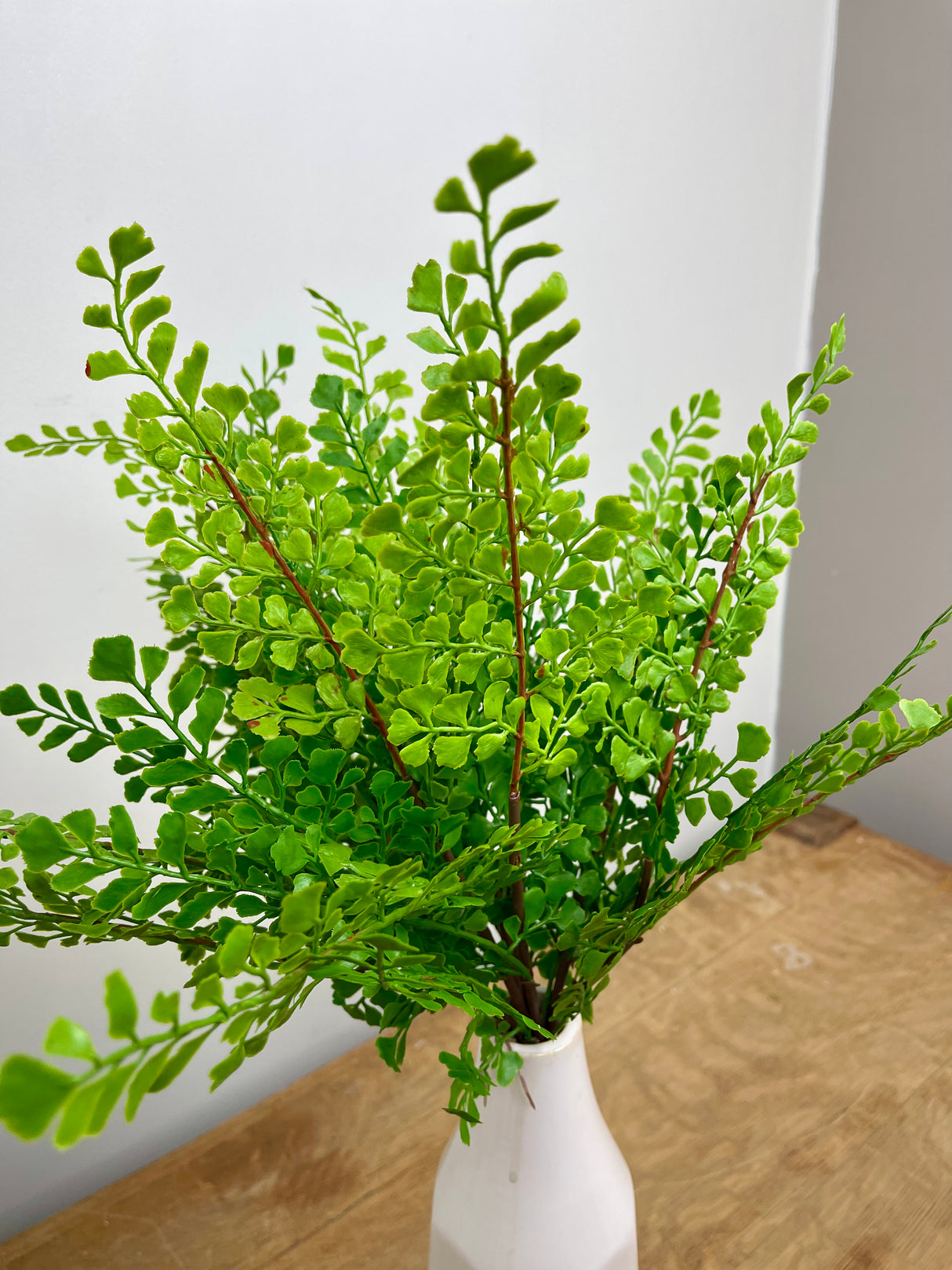 Real Touch Maidenhair Fern Bush UV Protected